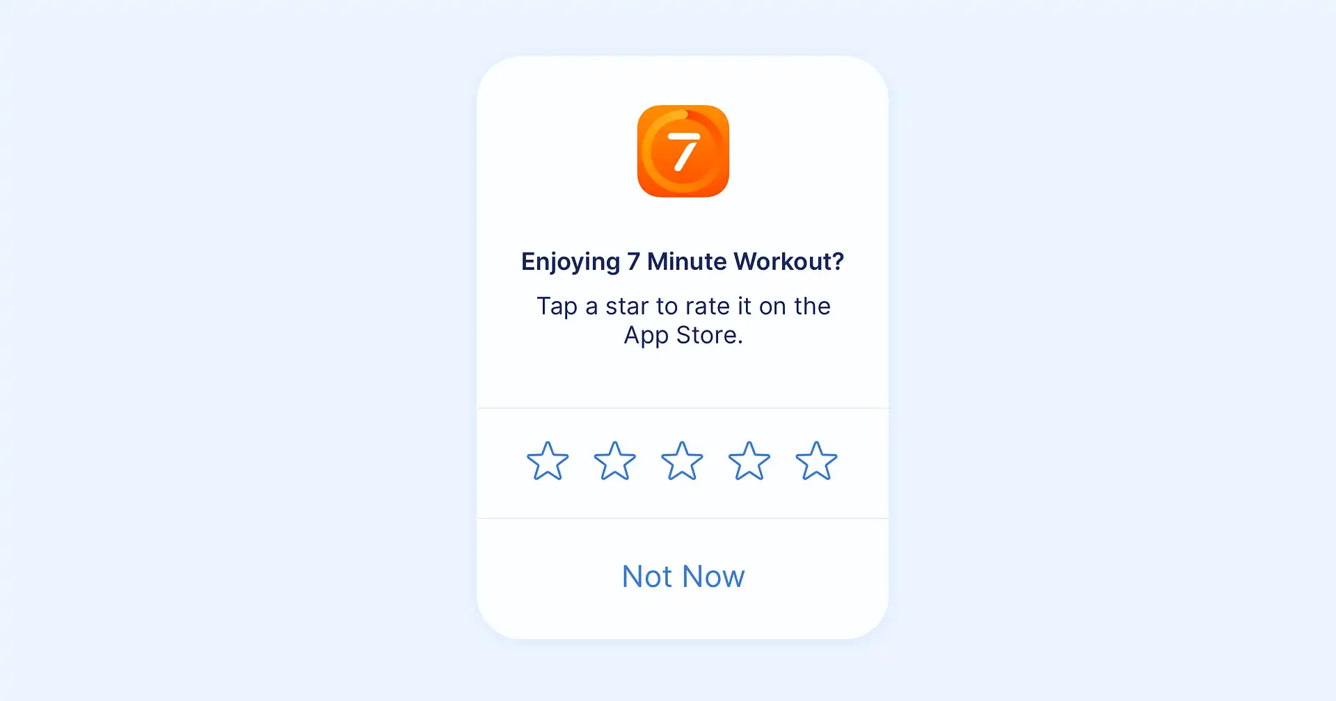 In-app Review demonstration